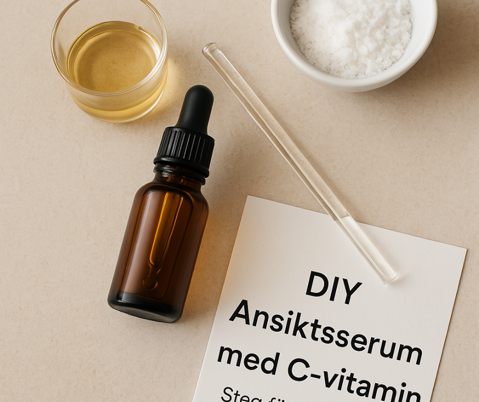 DIY Ansiktsserum med C-vitamin
