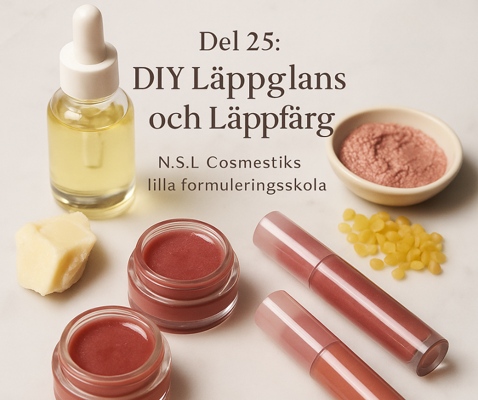 DIY läppglans och läppfärg