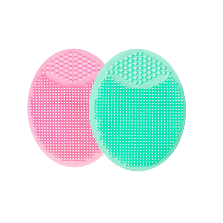 Silicone Facial Cleansing Brush - 2-pack