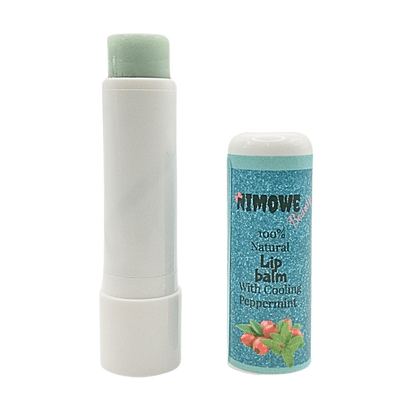 Natural Lip Balm with Cooling Peppermint
