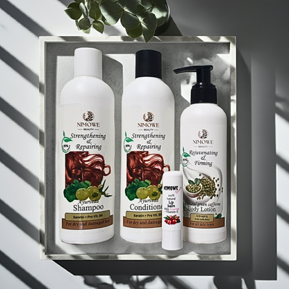 Nimowe Beauty - Skin and Hair care package