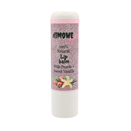 Natural Lip Balm with Pearls + Vanilla