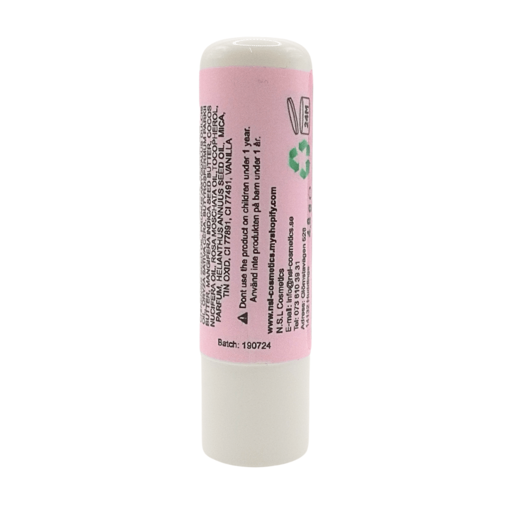 Nimowe Beauty 100% Natural Lip Balm with Pearls + Vanilla