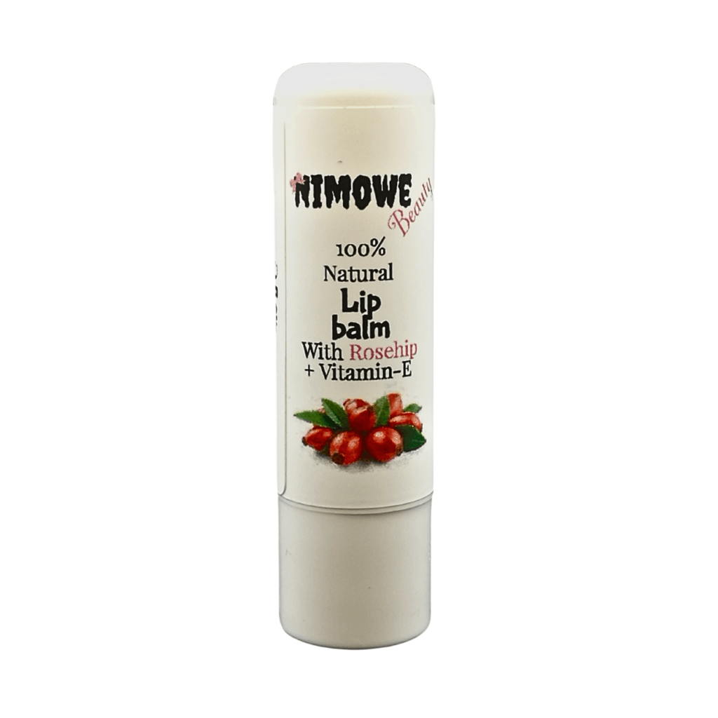 Natural Lip Balm with Rosehip + Vitamin-E