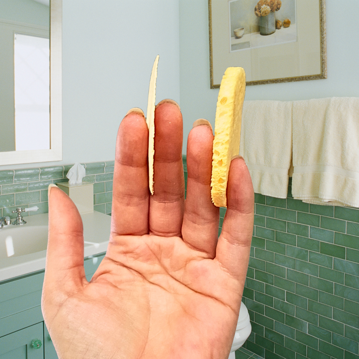 Reusable Facial Cleansing Sponges - 5-pack