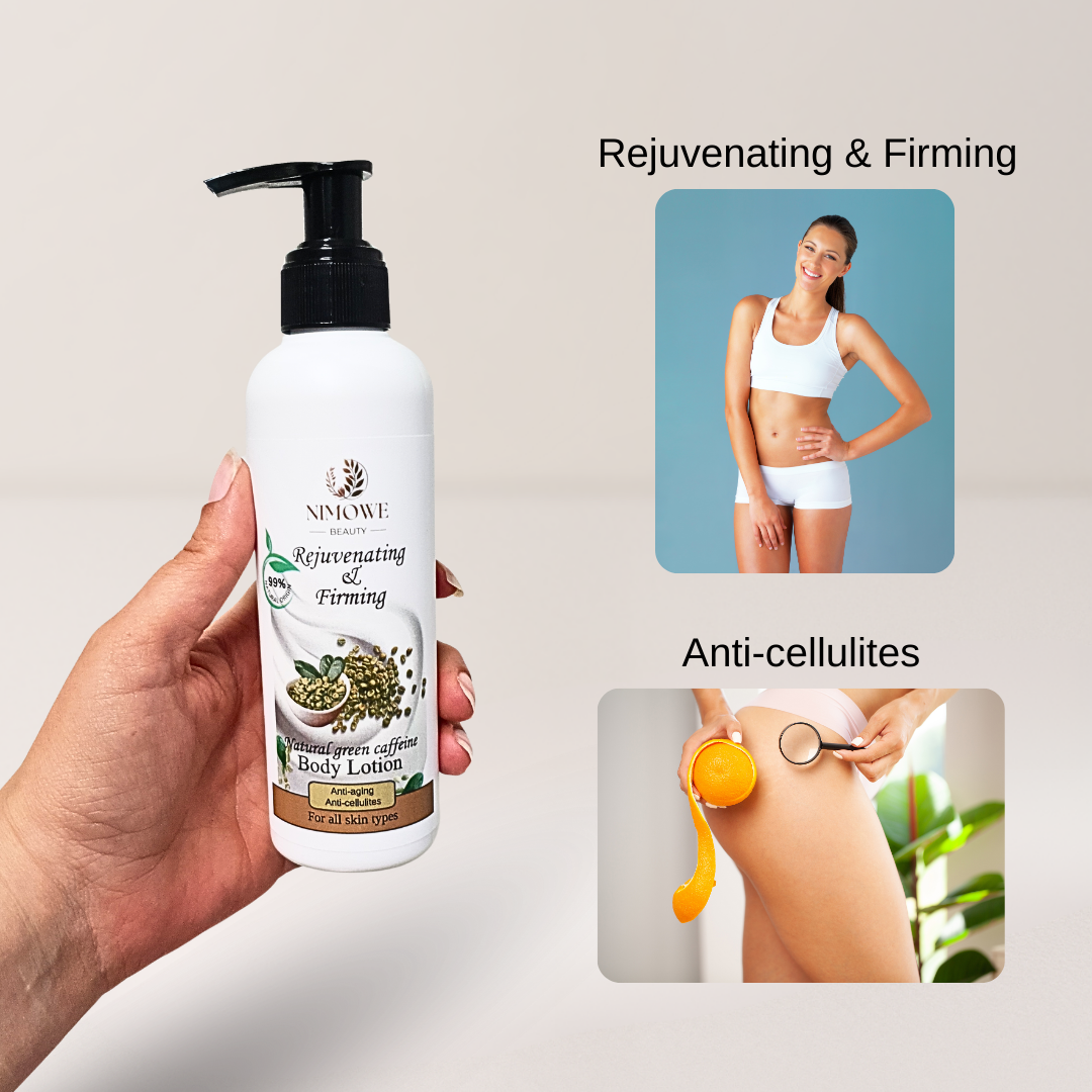 Nimowe Beauty Rejuvenating & Firming Natural Green Caffeine Body Lotion