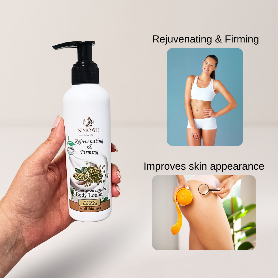 Rejuvenating & Firming Natural Green Caffeine Body Lotion