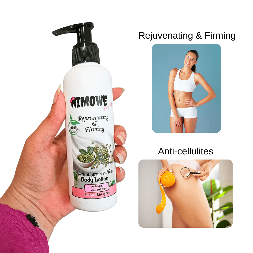 Rejuvenating & Firming Natural Green Caffeine Body Lotion