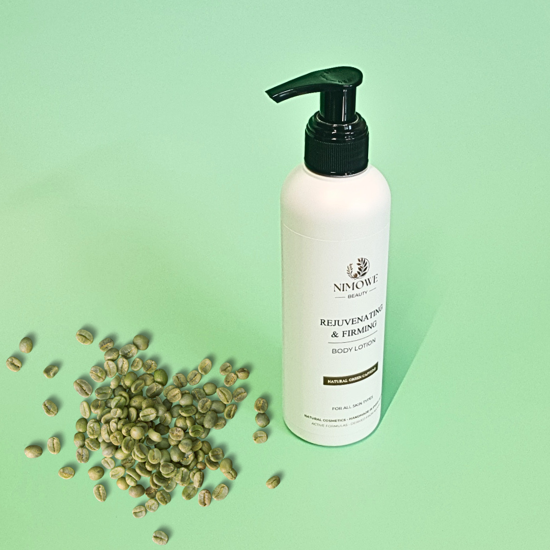 Body lotion med grönt koffein – återfuktar och stramar upp huden