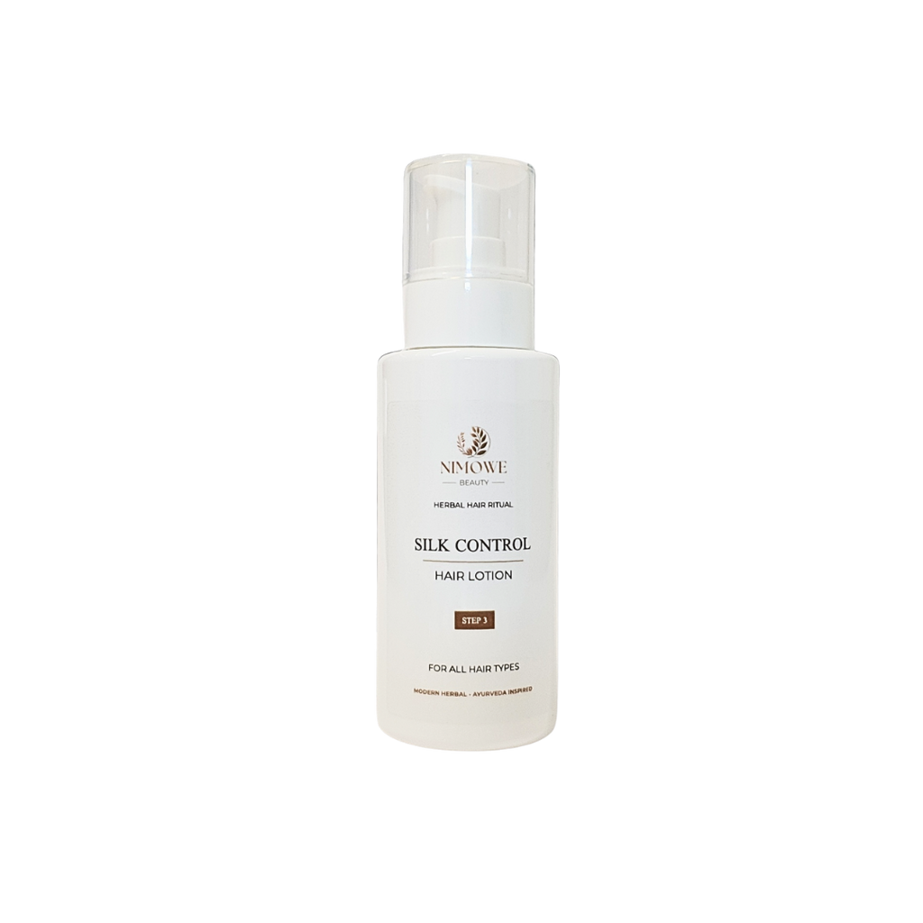 Anti-frizz leave-in lotion för mjukt och glansigt hår – Nimowe Beauty