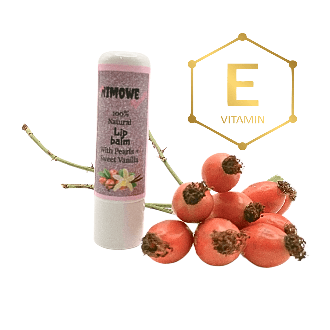 Natural Lip Balm with Pearls + Vanilla