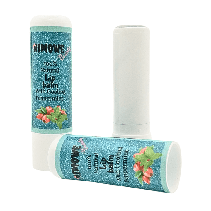 Natural Lip Balm with Cooling Peppermint