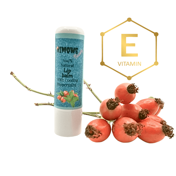 Natural Lip Balm with Cooling Peppermint