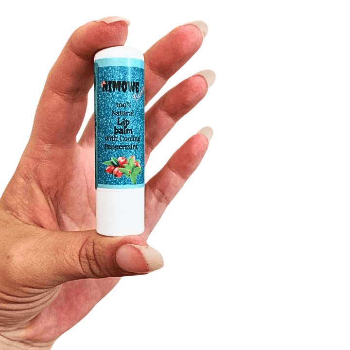 Natural Lip Balm with Cooling Peppermint