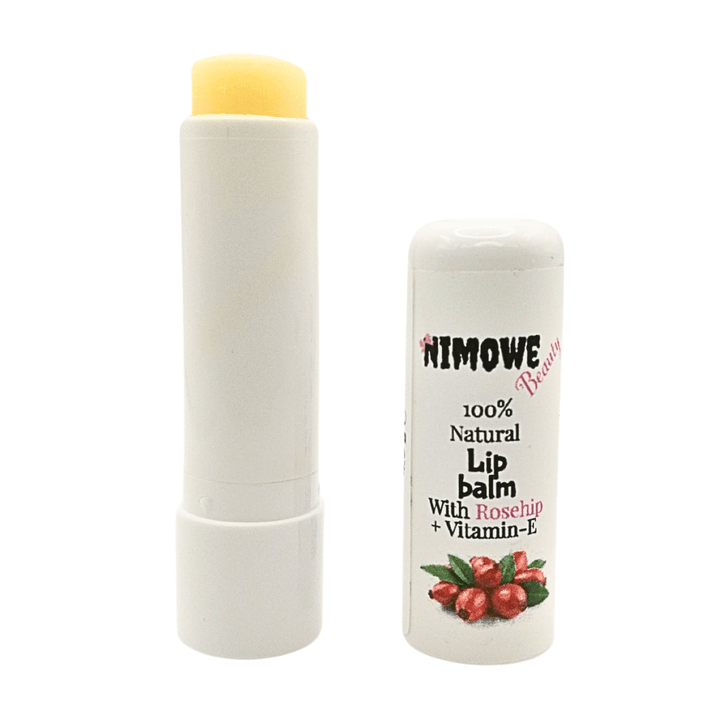 Natural Lip Balm with Rosehip + Vitamin-E