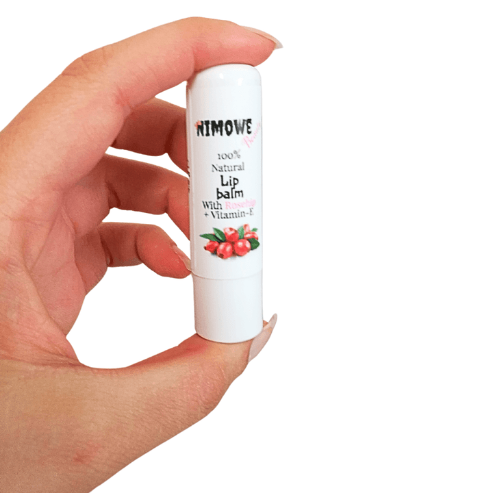 Natural Lip Balm with Rosehip + Vitamin-E