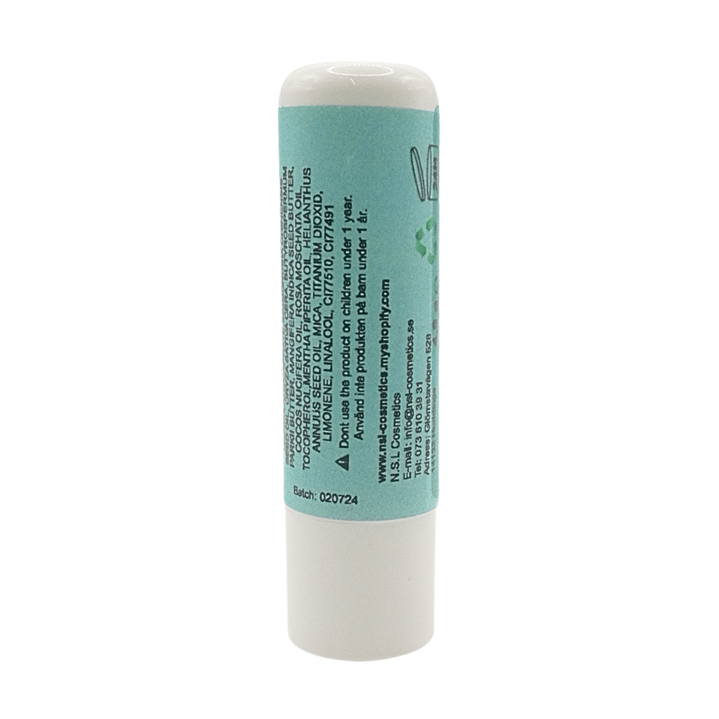 Nimowe Beauty 100% Natural Lip Balm with Cooling Peppermint