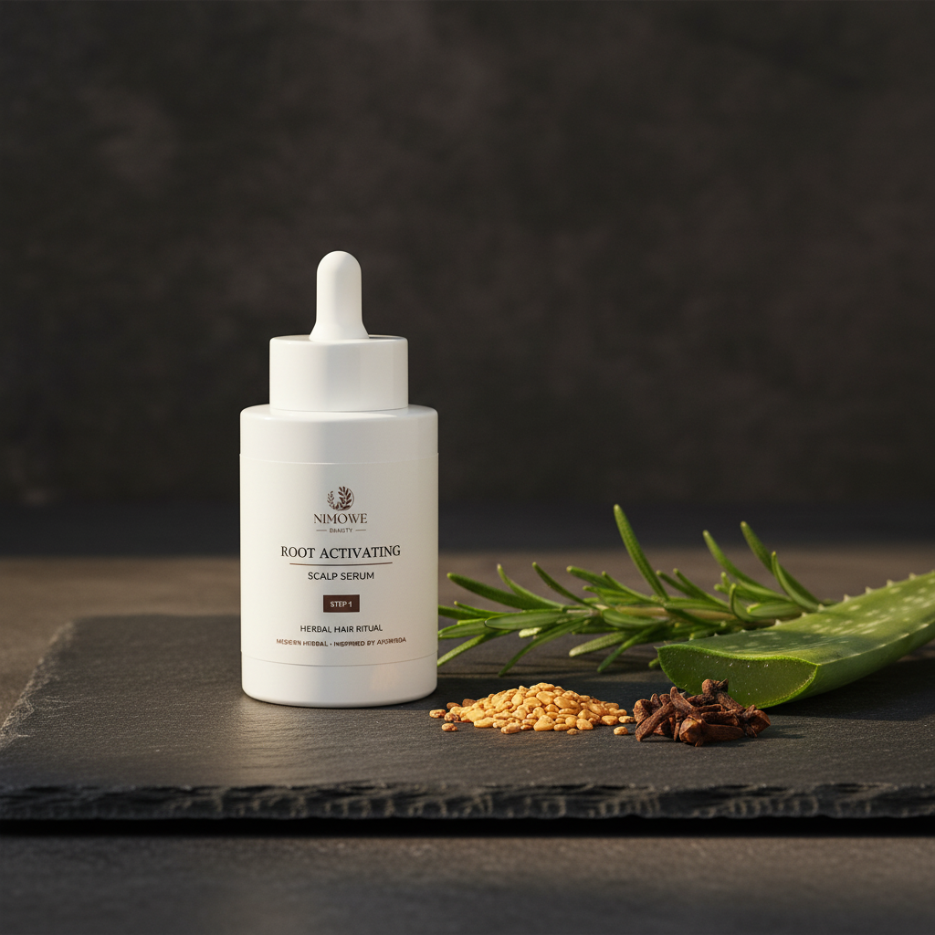 Root Activating Scalp Serum — fyrkantig miljöbild