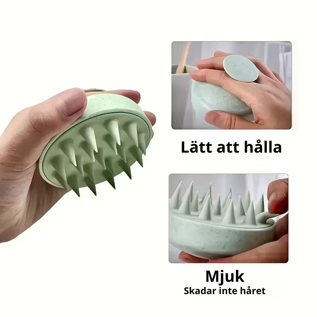 Wheat Straw Scalp Massager