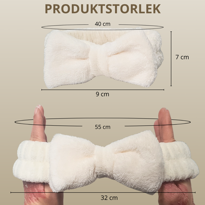 Spa Hairband – Beige (Satin)