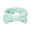 Spa Hairband – Mint Green (Coral Fleece)