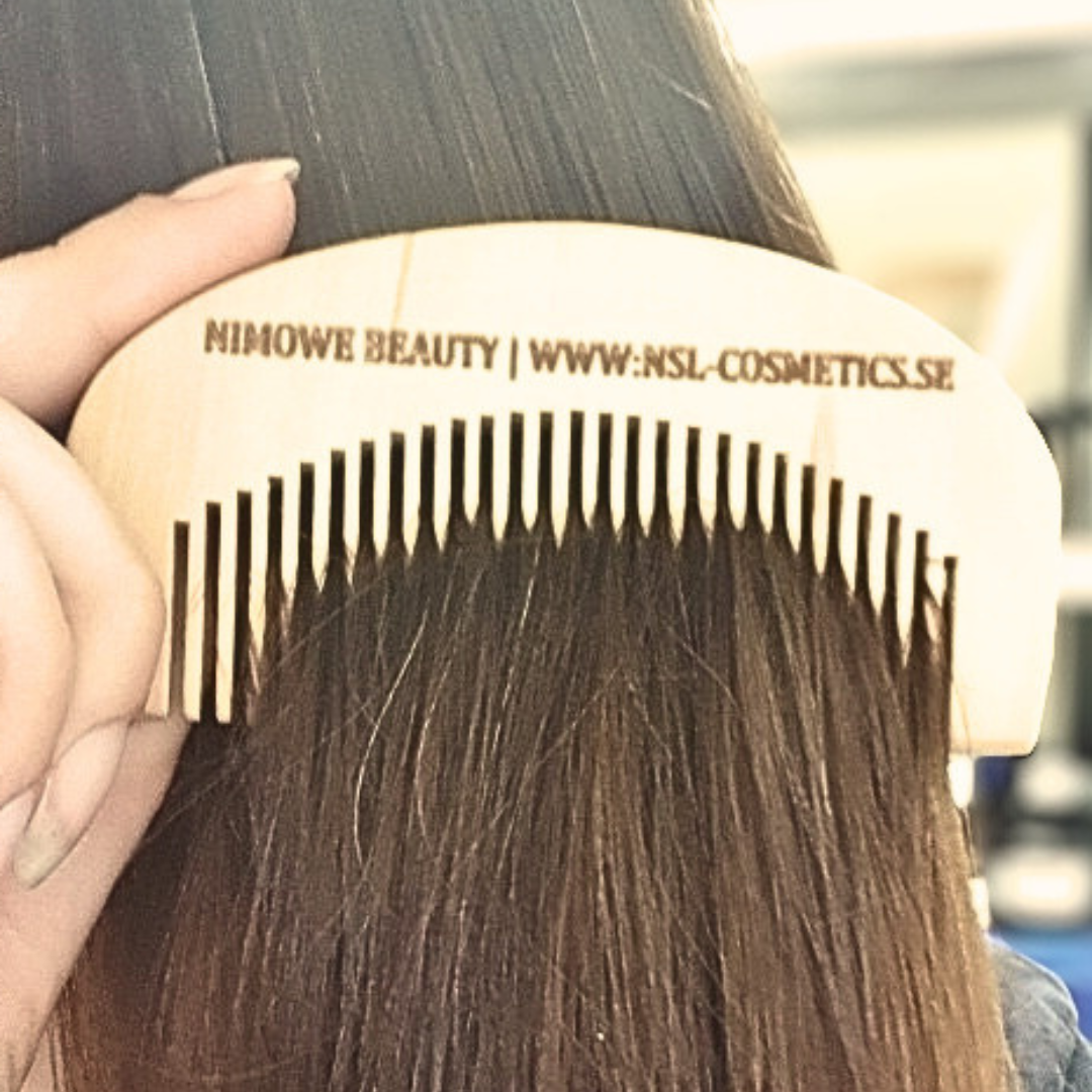 Wooden Hair & Beard Comb